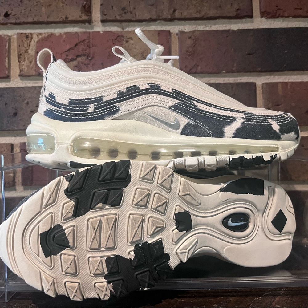 Nike Women's Air Max 97 SE Cow Print Limited Edition - Picture 4 of 9